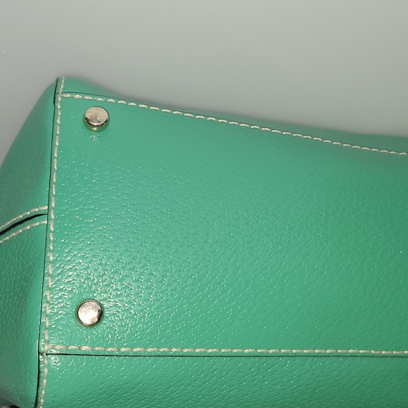 Kate Spade Green Satchel NWOT - Picture 7 of 9